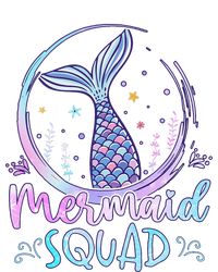 Mermaid Birthday Squad Party Girl Women Mermaid Adult ChromaSoft Performance T-Shirt