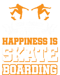 The Secret To Happiness Is Skateboarding Gift Ladies Essential Tank