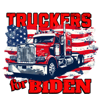 Truckers For Biden Trucks Truck Driving American Flag Gift USA-Made Snowflake Beanie