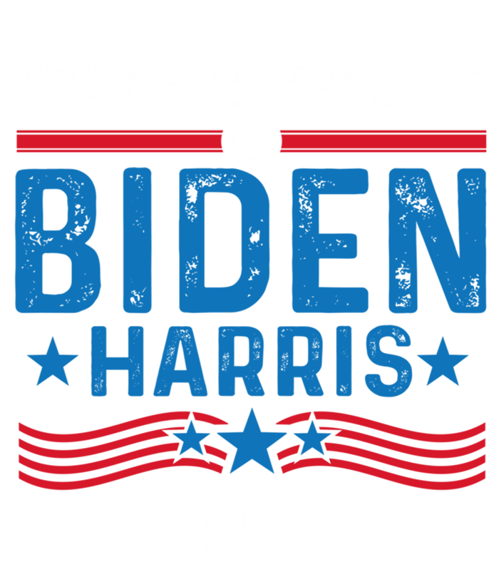 Truth Over Lies Joe Biden Vice President Harris Meaningful Gift Ladies Essential Flowy Tank