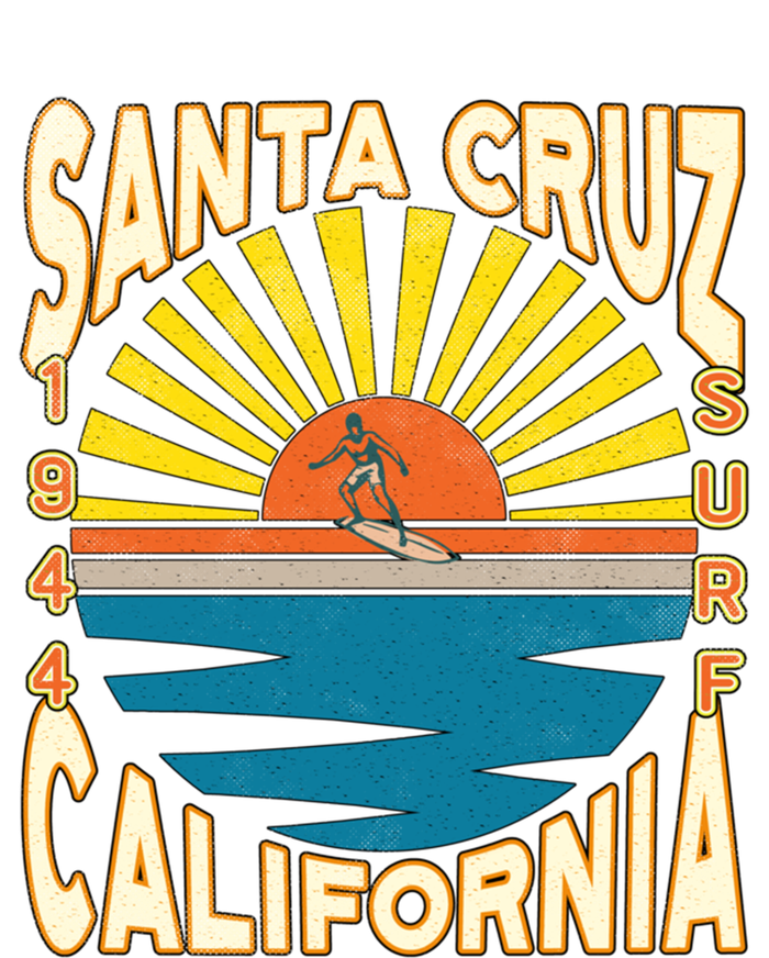 Santa Cruz California Retro Surfing Vintage Skateboarding Meaningful Gift T-Shirt