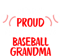 Crazy Proud Always Loud Baseball Grandma Funny Baseball Women’s Perfect Tri Rocker Tank