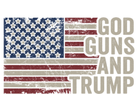 God Guns And Trump Pro God Gun Funny Republican Usa Flag Great Gift Kids Sweatshirt