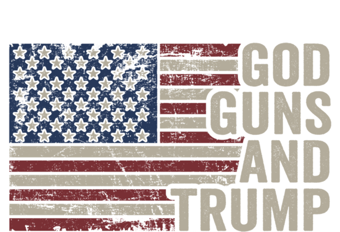 God Guns And Trump Pro God Gun Funny Republican Usa Flag Great Gift Kids Sweatshirt