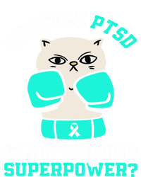 I Battle Ptsd Cat Ptsd Awareness Great Gift Toddler Long Sleeve Shirt