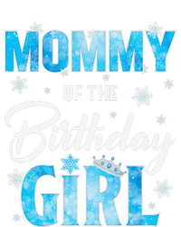 Mommy Of The Birthday Girl Family Snowflakes Winter Party Performance Fleece Hoodie