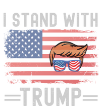 Great I Stand With Trump American Flag Vintage Cool Gift T-Shirt