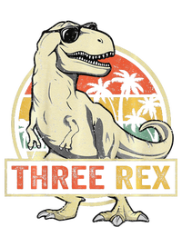 Three Rex 3rd Birthday Third Dinosaur 3 Year Old Tote Bag