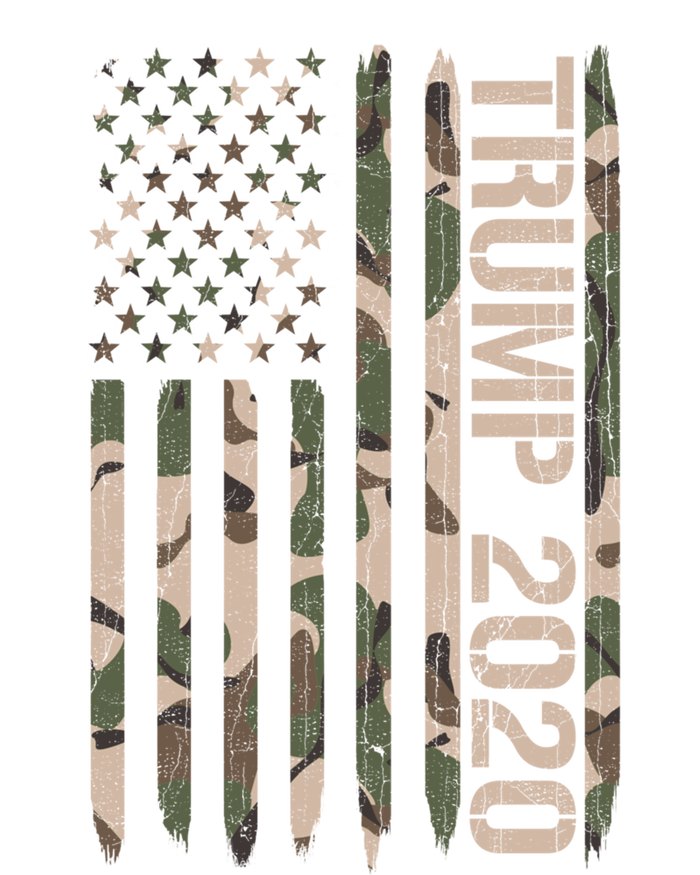 Pro Donald Trump 2020 Camo American Flag Gift Camouflage Gift Tote Bag