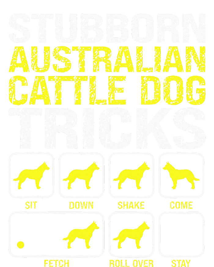 Australian Cattle Dog Stubborn Tricks Ladies Essential Flowy Tank