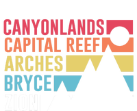 Canyonlands Capital Reef Arches Zion Bryce Utahs National Parks T-Shirt