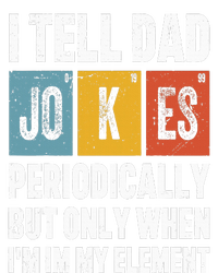 I Tell Dad Jokes Periodically Element Vintage FatherS Day Kids Hoodie