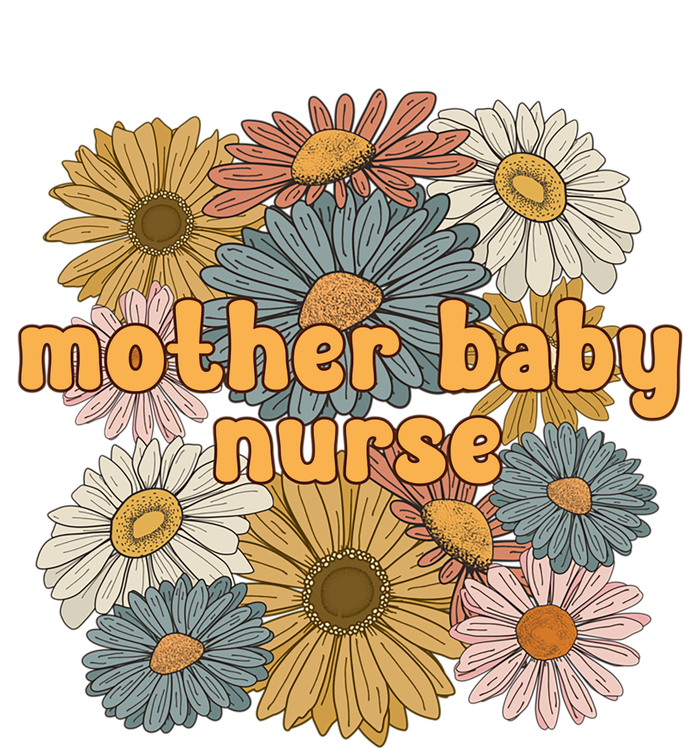 Cute Mother Baby Nurse Flowers Postpartum Nurse Gift 12 oz Stainless Steel Tumbler Cup