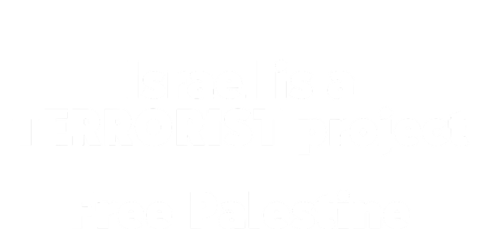 Israel Is A Terrorist Project Free Palestine Tall Hoodie