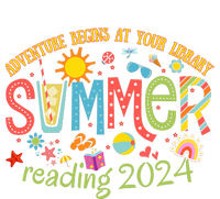 Adventure Begins At Your Library Summer Reading Program 2024 V-Neck T-Shirt