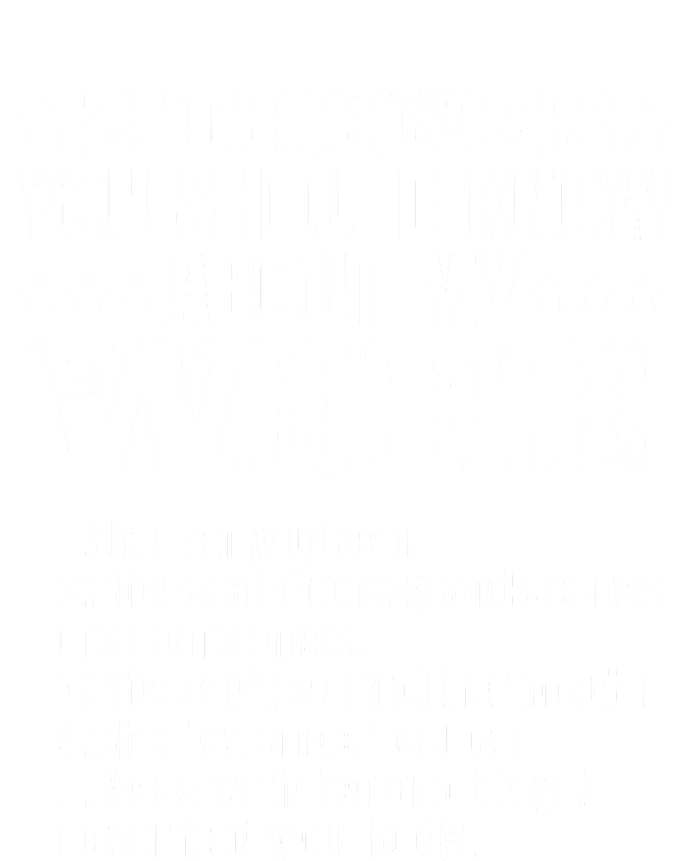 5 Things You Should Know About My Wife T-Shirt