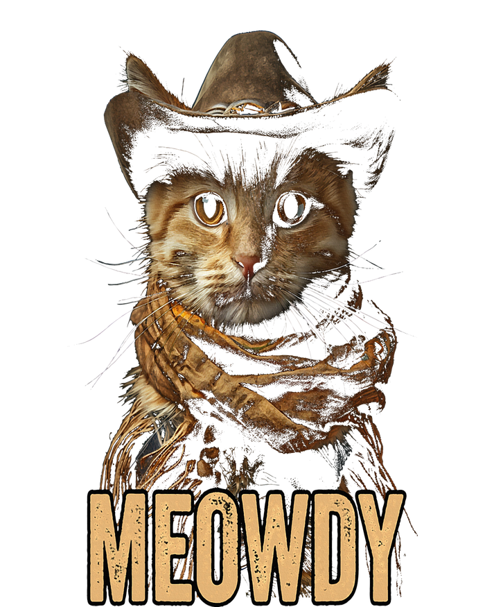 Meowdy Cat Meowdy Cowboy Cat Country Western T-Shirt