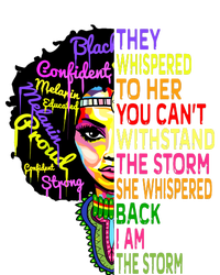 Black History T Shirts For Women I Am The Storm Juneteenth Flat Bill Trucker Hat