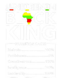 Juneteenth Black King Nutritional Facts Melanin Father Metallic Star Ornament