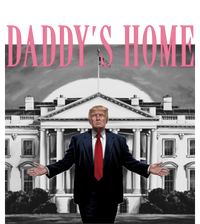 Funny Trump Pink Daddys Home  Trump 2024 Button