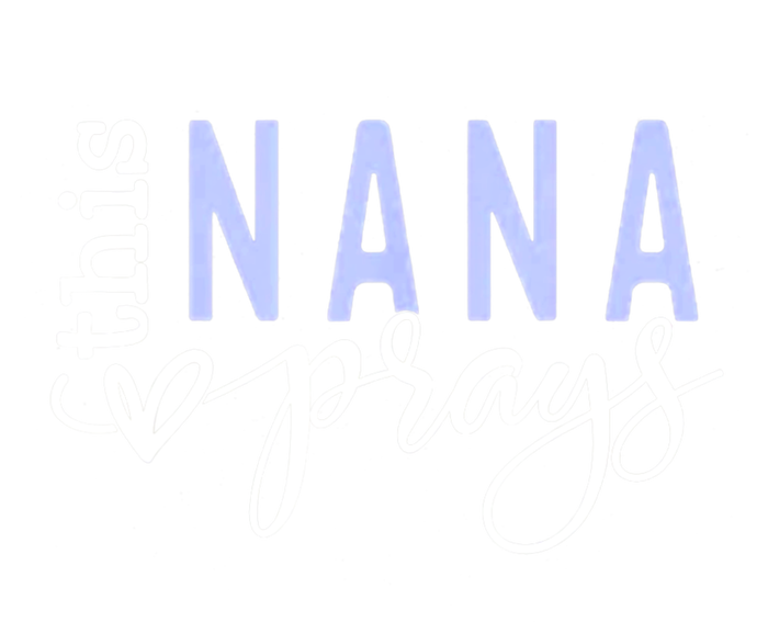 This Nana Love Prays Kids Long Sleeve Shirt