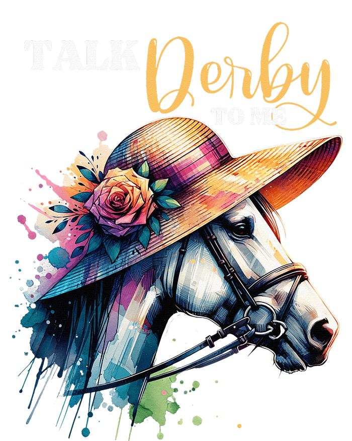 Talk Derby To Me Racing Horse Premium T-Shirt