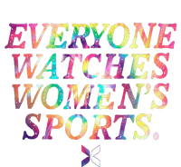 Everyone Watches Women Sports Funny Sports Canvas