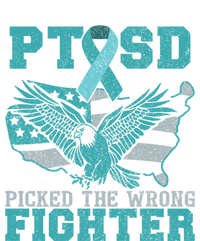 Ptsd Picked The Wrong Fighter Ptsd Cute Gift Kids Long Sleeve Shirt