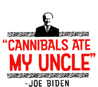 Cannibals Ate My Uncle Funny Joe Biden Aluminum Water Bottle