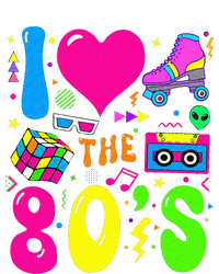 I Love The 80S Party 1980s Themed Costume 80s Youth Performance Sprint T-Shirt