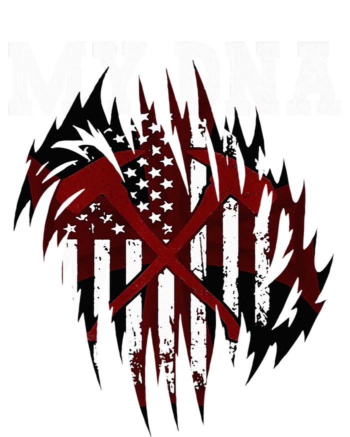 In My Dna Ripped Design Braveheart Firefighters Kids T-Shirt