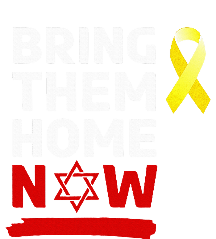 Israel Yellow Ribbon Symbol Bring Them Back Home Now T-Shirt