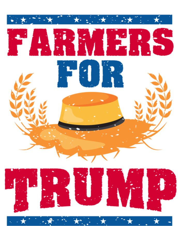 Republican Usa Pride Patriot Farmers For Trump Gift T-Shirt