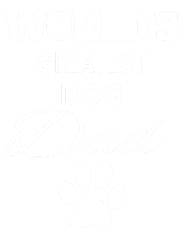 WorldS Greatest Dog Dad Snapback Five-Panel Rope Hat