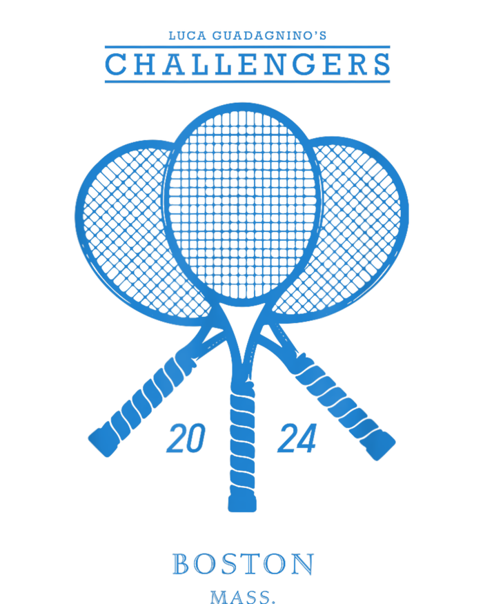 Blue Tennis Rackets Challengers Movie T-Shirt