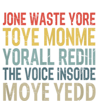 Jone Waste Yore Toye Monme Yorall Rediii The Voice Insoide Toddler Long Sleeve Shirt