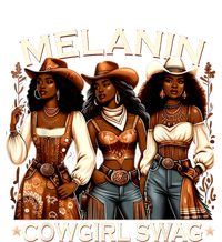 Melanin Cowgirls African Melanin Cowgirl Swag Black History T-Shirt