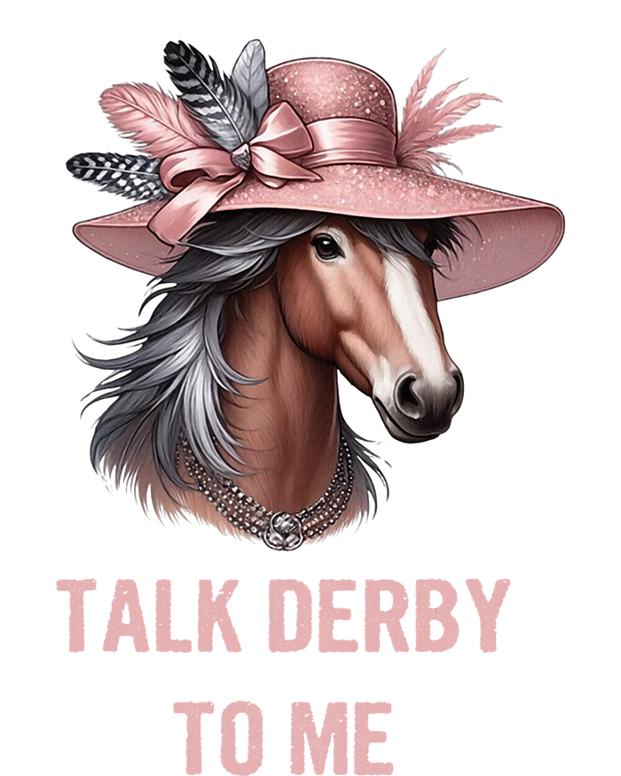 Talk Derby To Me Funny Horse Derby Day Coaster