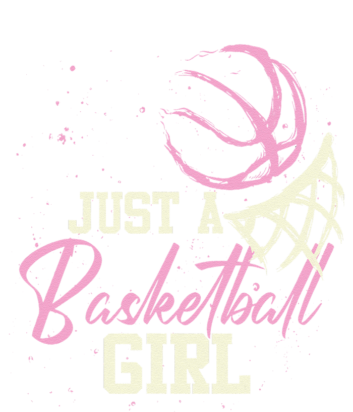 Basketball Player Women Just A Basketball Girl Basketball Cooling Performance Long Sleeve Crew