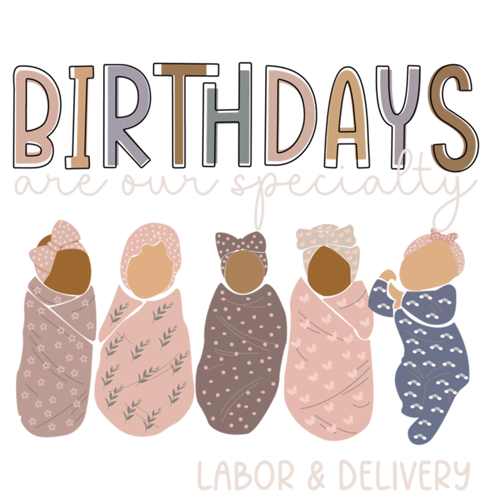 Labor And Delivery Birthdays Are Our Specialty L And D Nurse Cool Gift Bumper Sticker