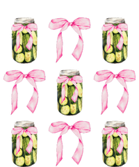 Canned Pickle Coquette Bows With Cute Pickle Jar T-Shirt