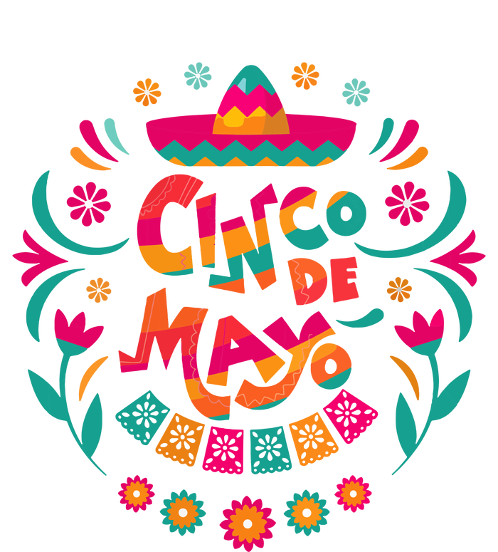 Happy Cinco De Mayo Mexican Fiesta 5 De Mayo Mexico Party Vneck T-Shirt