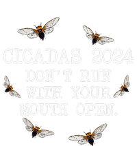 Cicadas 2024 DonT Run With Your Mouth Open Brood Xiii Premium Hoodie