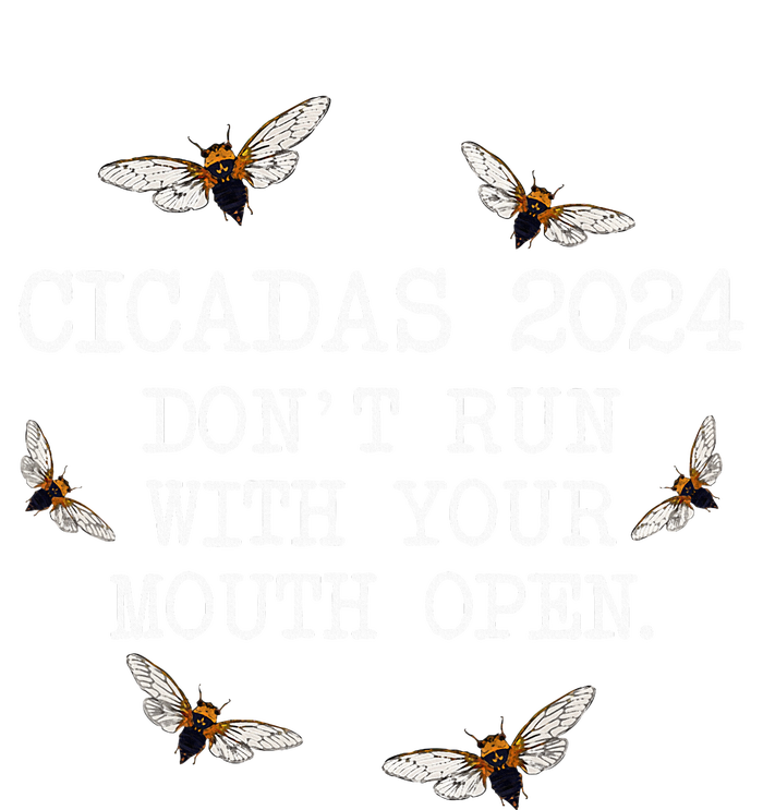 Cicadas 2024 DonT Run With Your Mouth Open Brood Xiii Premium Hoodie