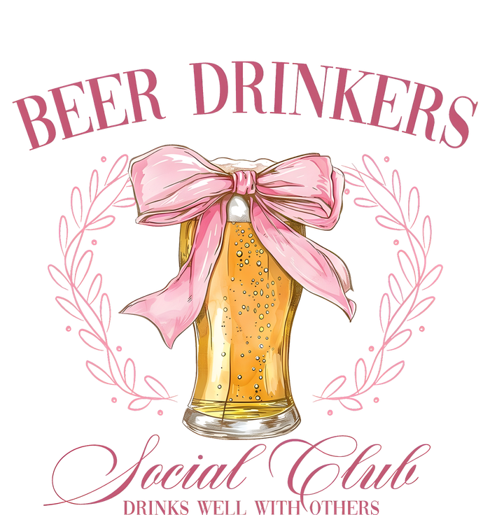 Beer Drinkers Social Club Beer Lover Short Acrylic Beanie