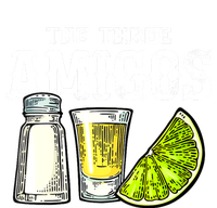 The Three Amigos Lime Salt Tequila Funny Cinco De Mayo Gifts Striped Beanie with Solid Band