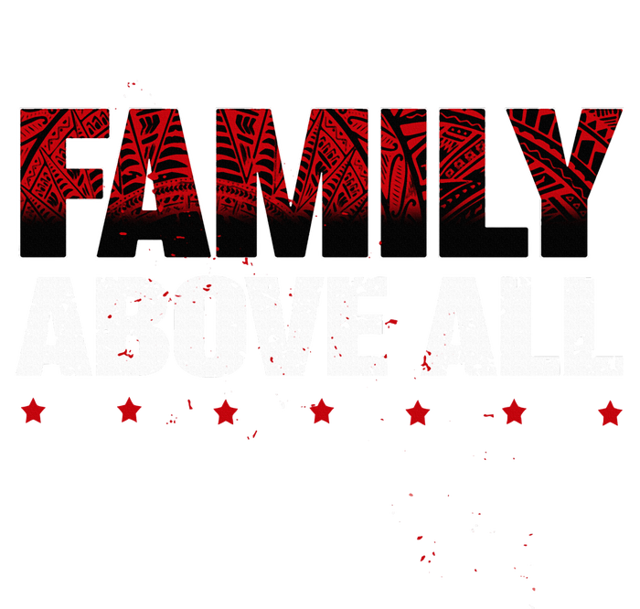 Family Above All Ladies Long Sleeve Shirt