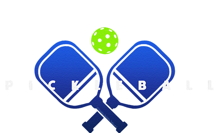 Cool Stylized Pickleball With Paddles And Ball Pickleball Hoodie