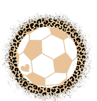 Cute Soccer Leopard Print Soccer Lover Tank Top