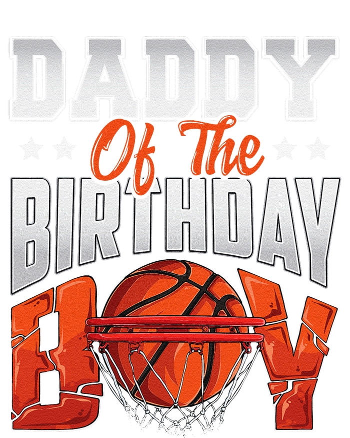 Daddy Basketball Birthday Boy Family Baller Bday Party T-Shirt